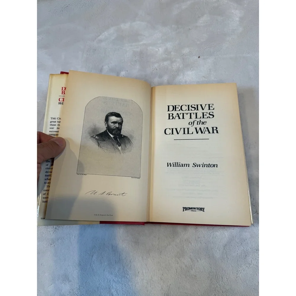 Decisive Battles of the Civil War William Swinton Hardcover 1986 History Book